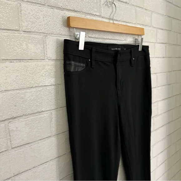 CALVIN KLEIN JEANS Black Stretch Jeggings - Picture 5 of 9